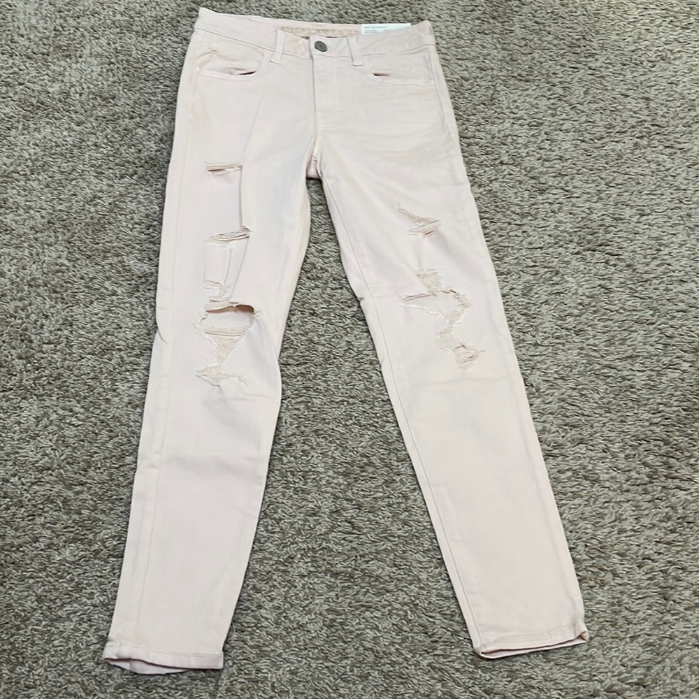 Brand new pink AE hi-rise jegging 💝